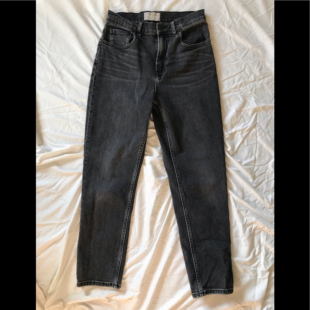 Everlane High Rise Straight Leg Jean